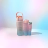 Multi-color gradient insulated water cup, 304 stainless steel vacuum insulated portable travel cup 104203204 details Picture